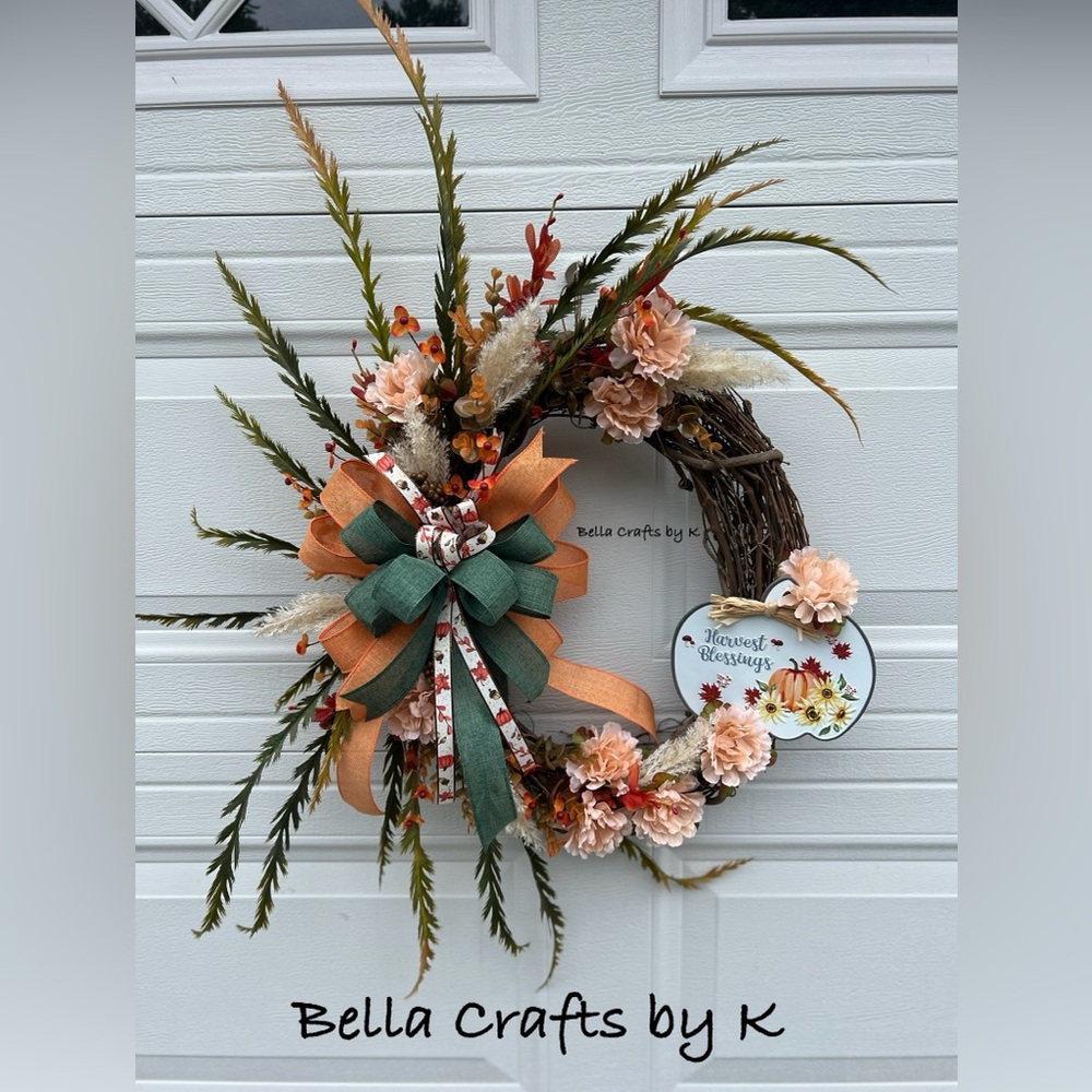 Elevate your door decor game with our latest fall grapevine wreath!